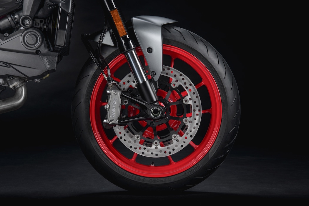 Ducati Monster mat grijs wiel