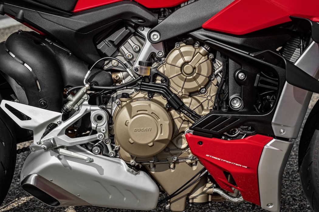 Ducati Streetfighter V4S motorblok